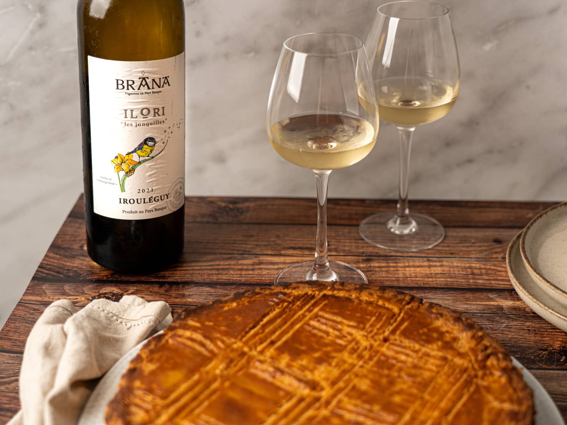 accord Ilori Maison Brana gâteau basque