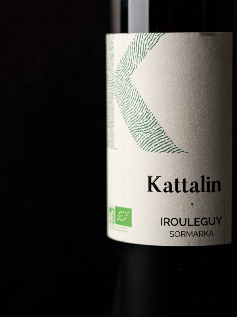 bouteille kattalin rouge irouleguy axoa de veau