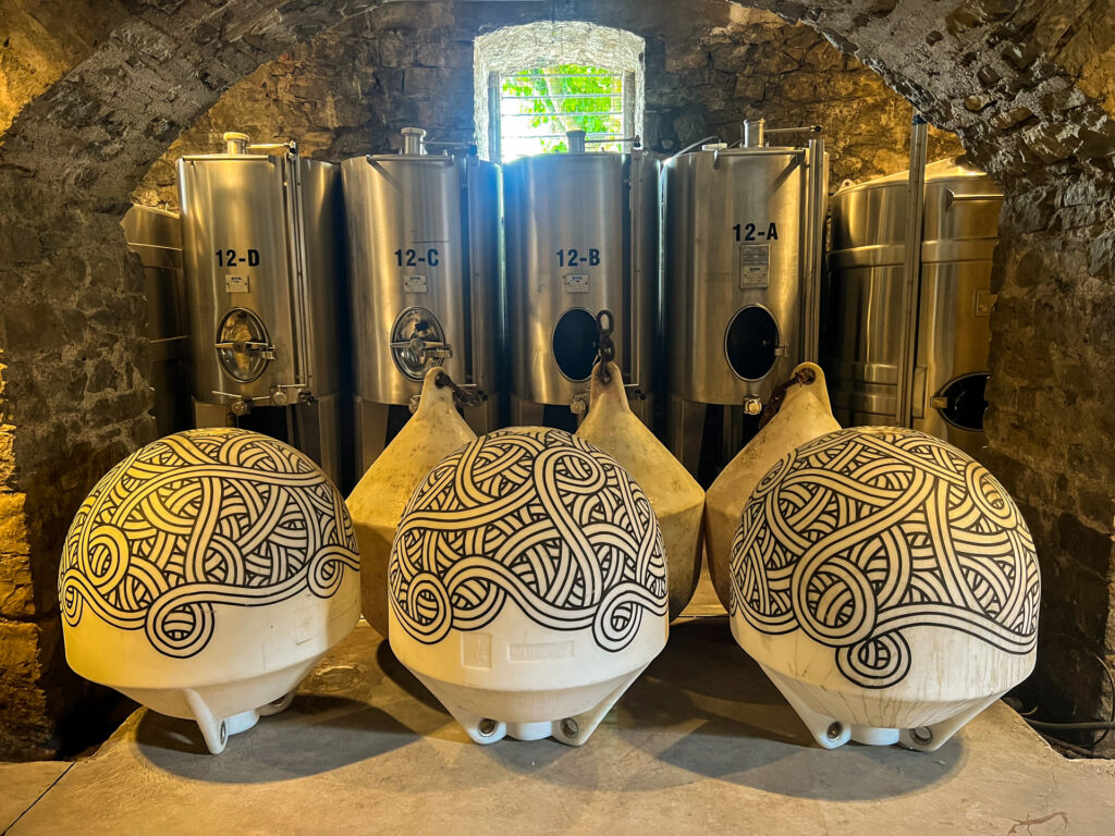 cuves decoration jordan saget vinification sous-marine