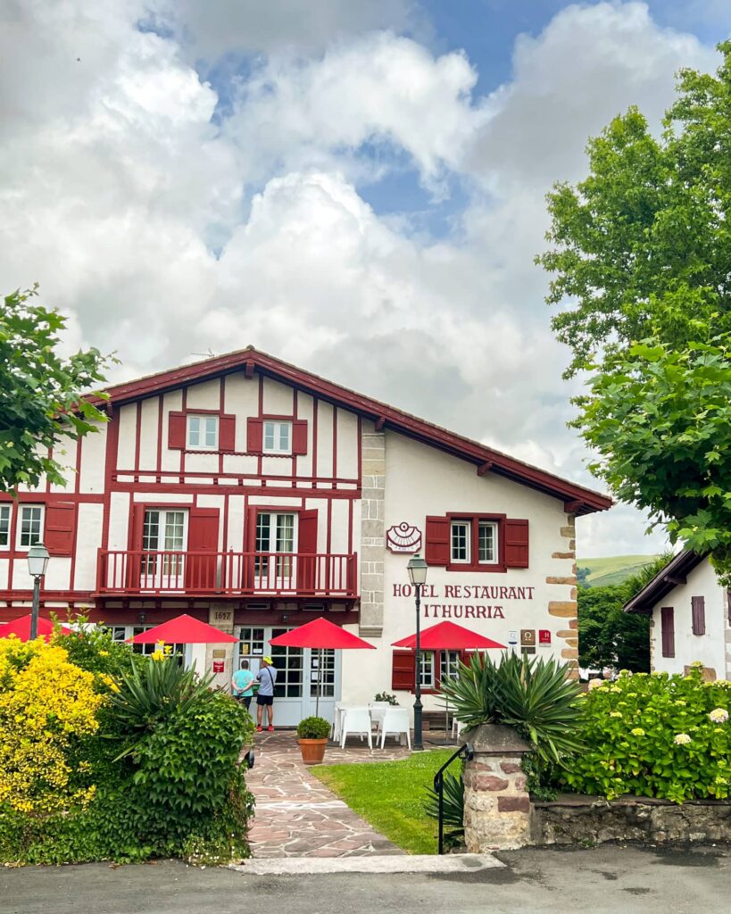 hotel restaurant ithurria bien manger au pays-basque