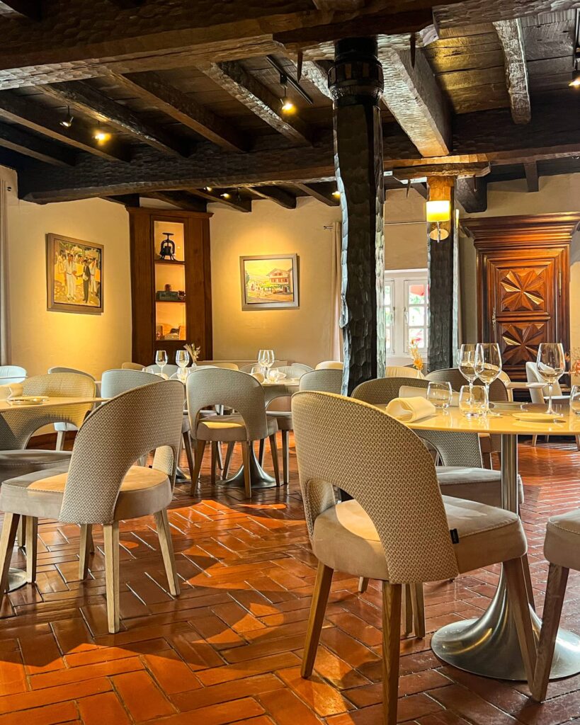 hotel restaurant ithurria salle bien manger au pays-basque