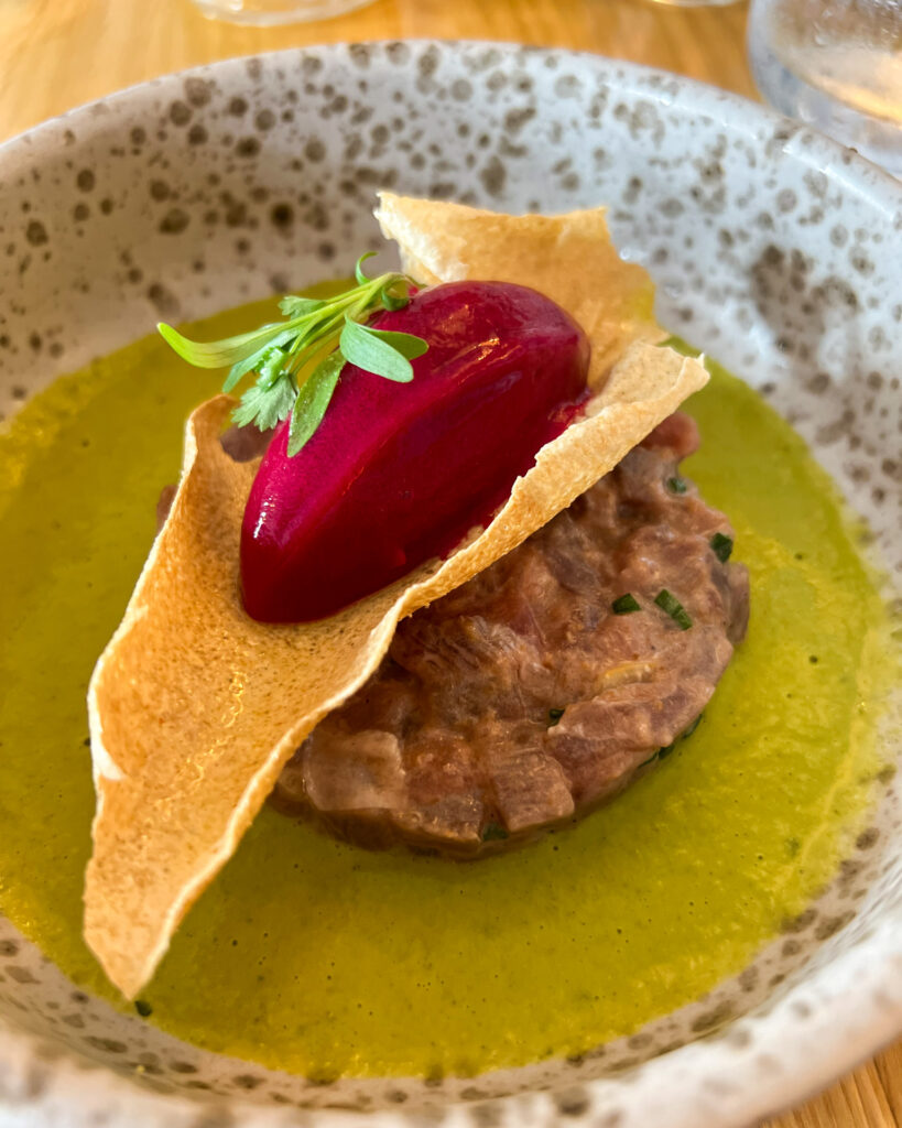 restaurant la table sebastien grave entree bien manger au pays-basque
